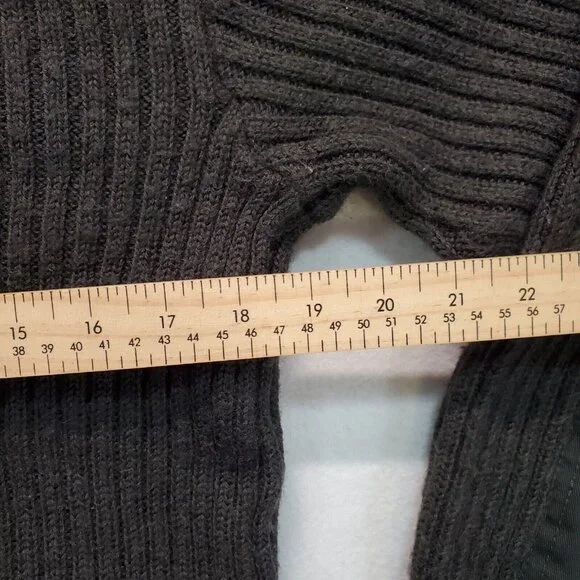 Military Sweater Men's 42 Green 100% Wool Pullover Commando Vintage Long Sleeve - Picture 7 of 15